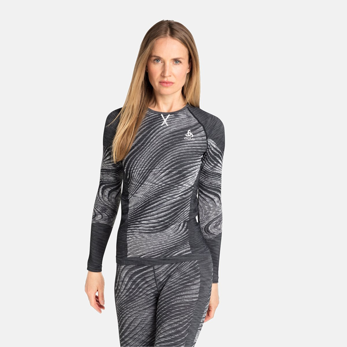 BL Top Crew Neck L/S Blackcomb Eco