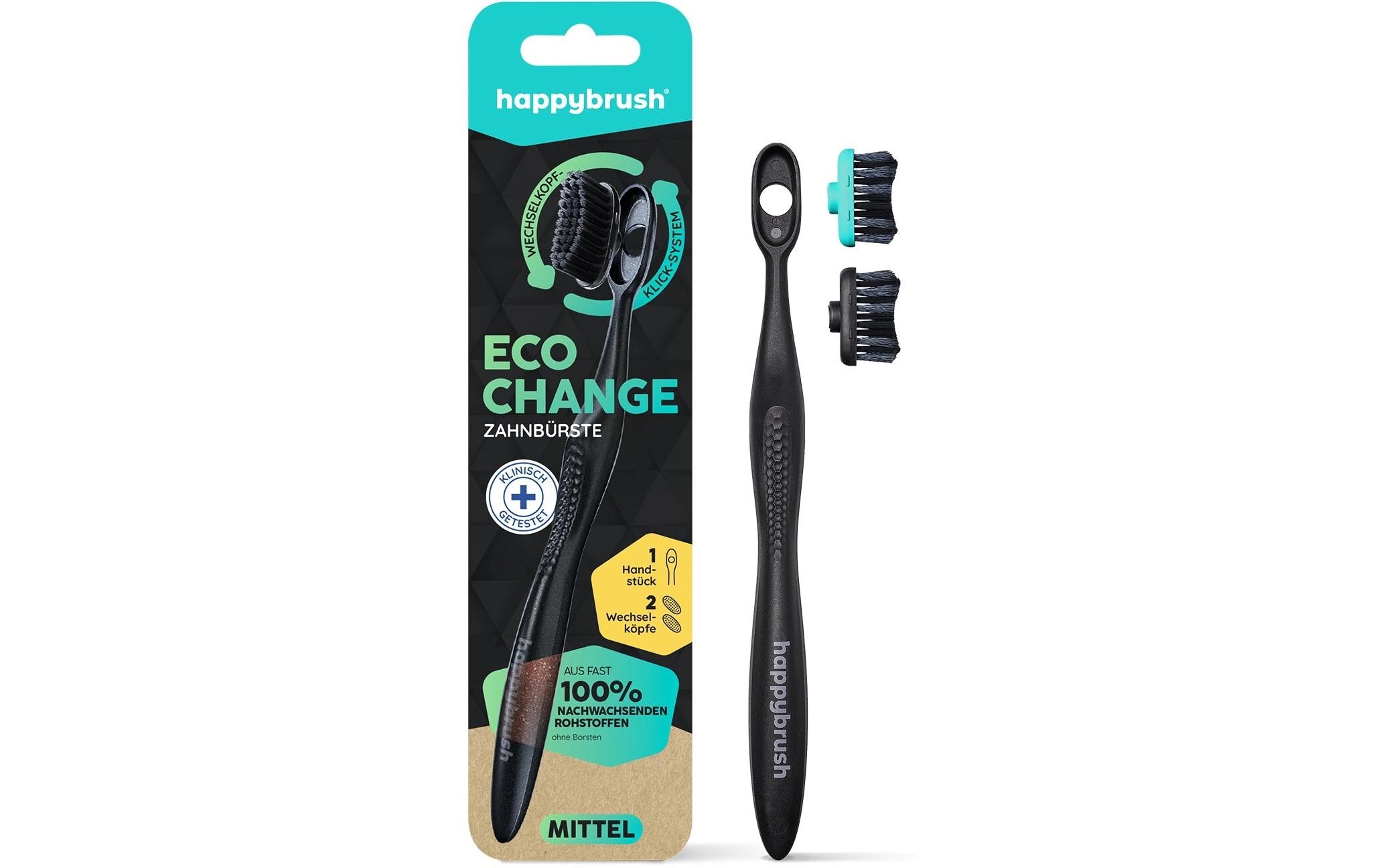 Handzahnbürste Eco Change MediumZahnbürste mit Wechselkopf