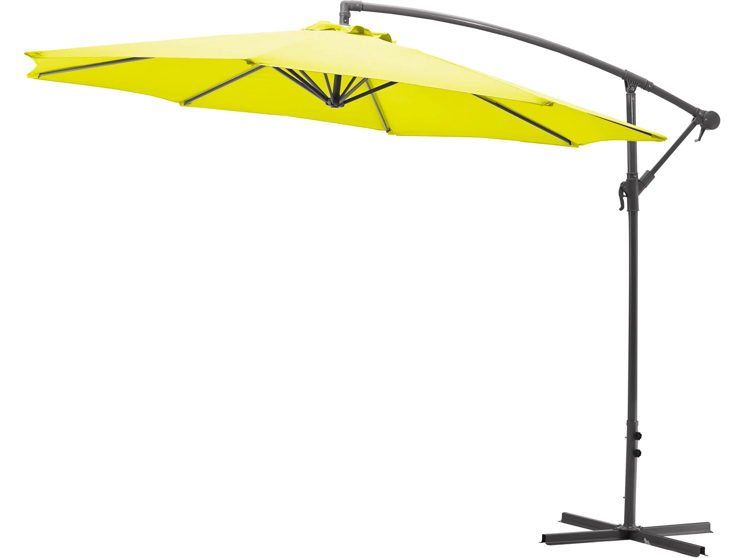 Gartenfreunde Ampelschirm Ø 300 cm Lemon mit Kurbel