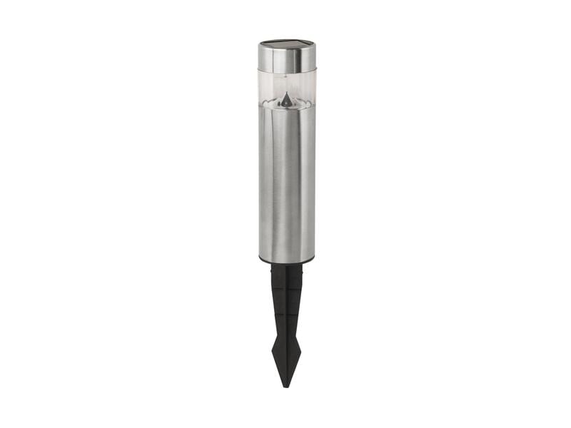 EGLO Leuchten Gartenlicht Solar, 5er-Set, Silber Solar LED-Gartenleuchten