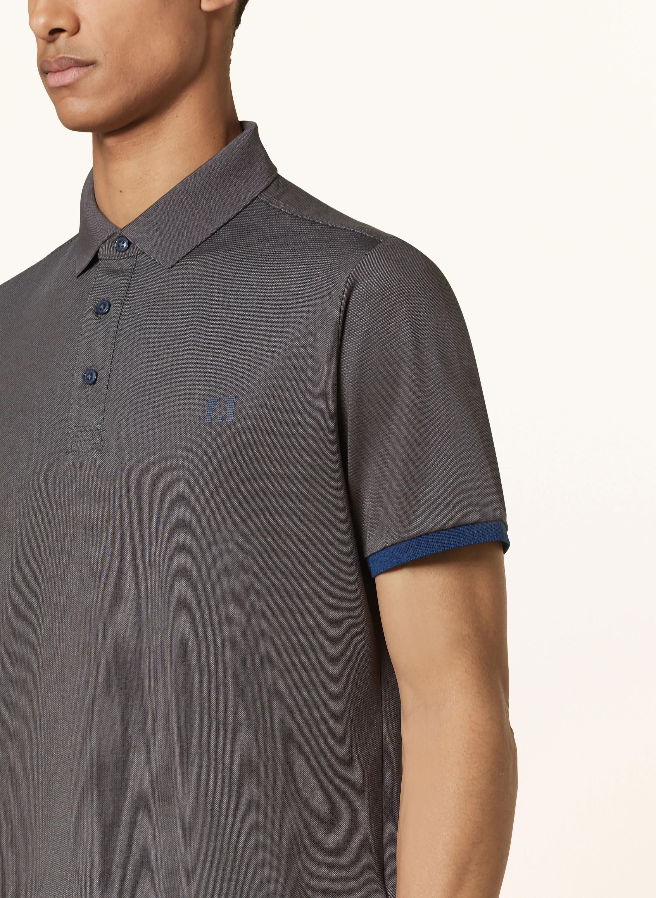 RAGMAN Piqué-Poloshirt Modern Fit