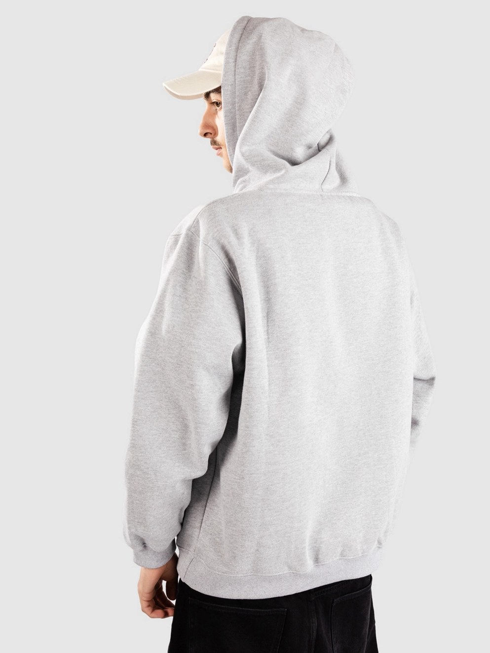 Pass Port Vineyard Birds Hoodie ash