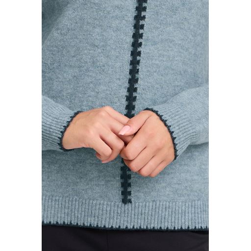 Fransa Sophy Striktrøje, Bluestone Mix, XXL
