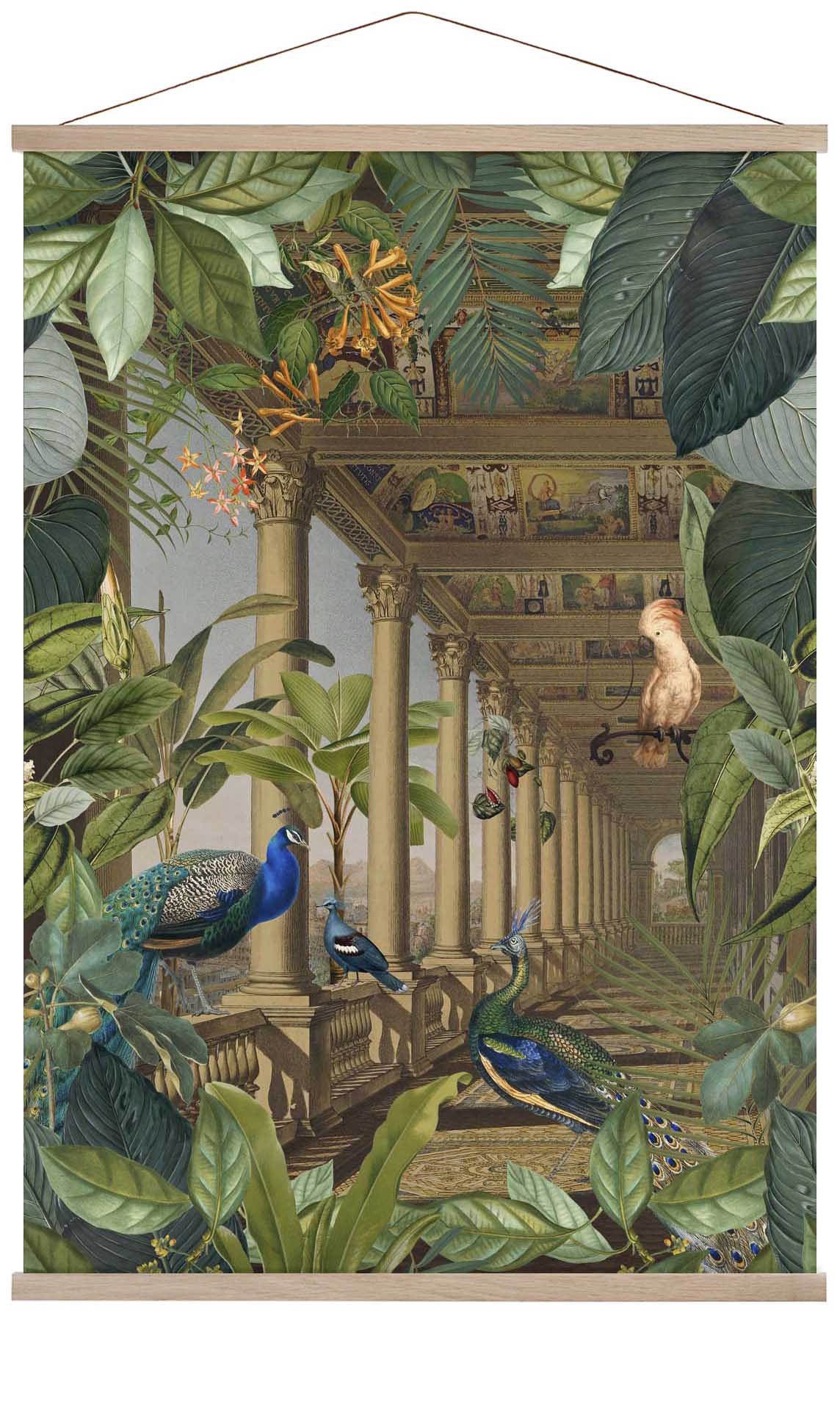 Lost Jungle Place With Peacocks 2 von Andrea Haase