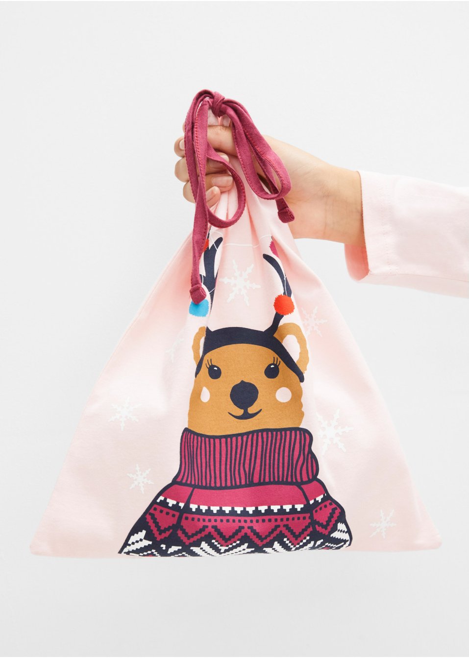 Chemise de nuit avec pochon cadeau