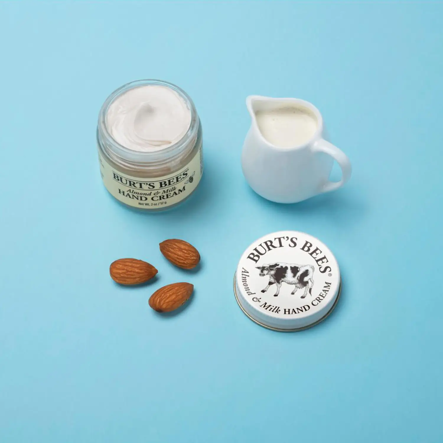 Burt's Bees  Almond Milk Beeswax Hand Cream, 57 g