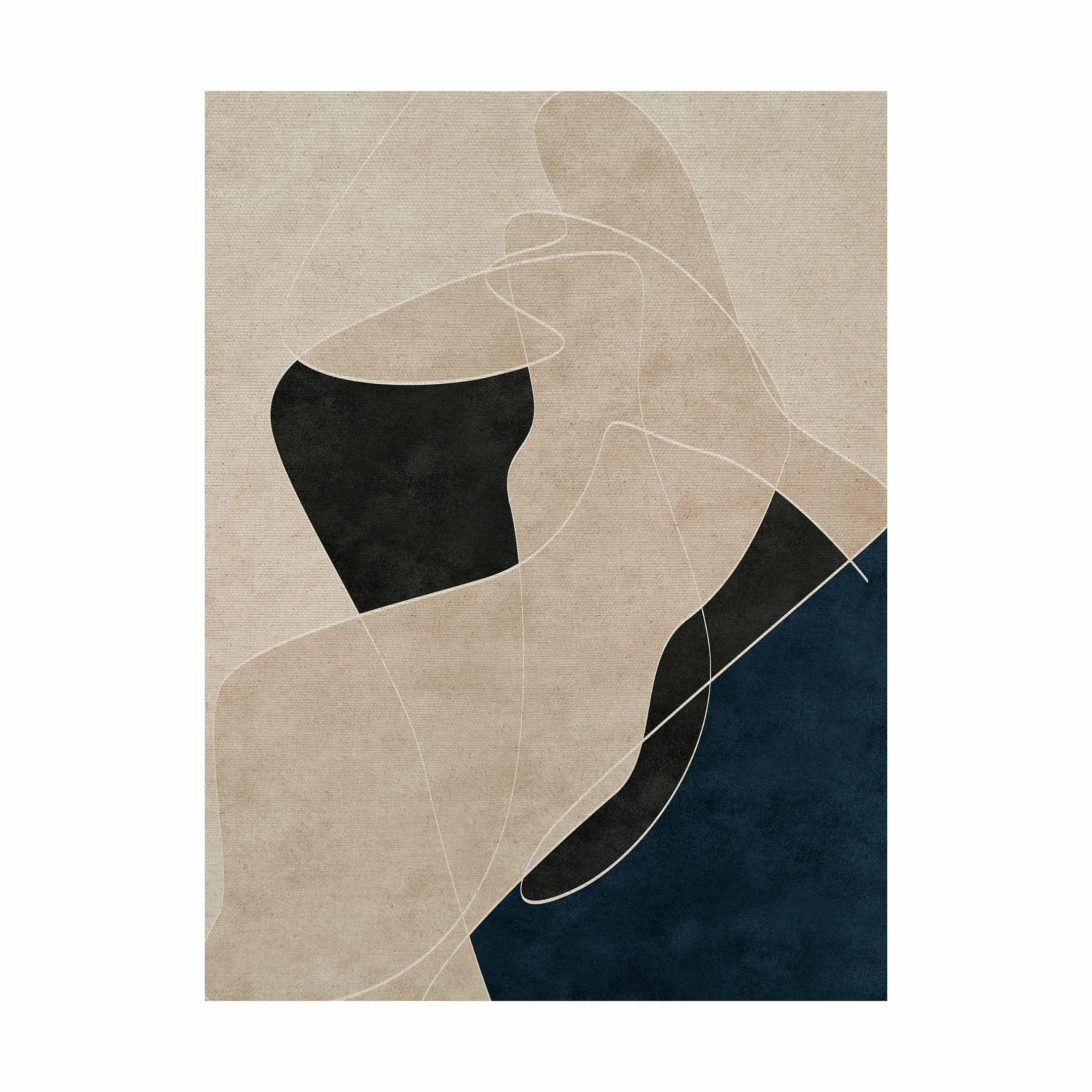 Incado Hørprint - One Line Abstract