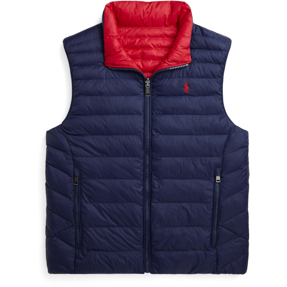 Køb Polo Ralph Lauren Newport Navy/Rl2000 Red Boy Vest