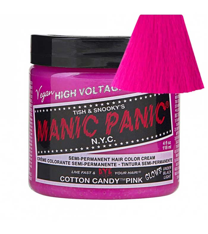 Manic Panic - Cor de cabelo fantasia semipermanente Classic - Cotton Candy Pink