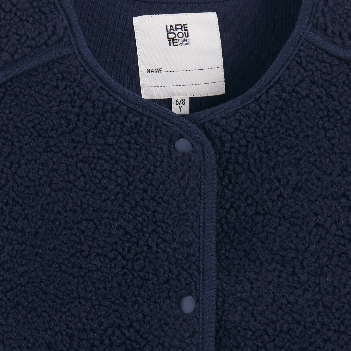 COLEÇÕES LA REDOUTE<br>Cardigã sherpa sem mangas