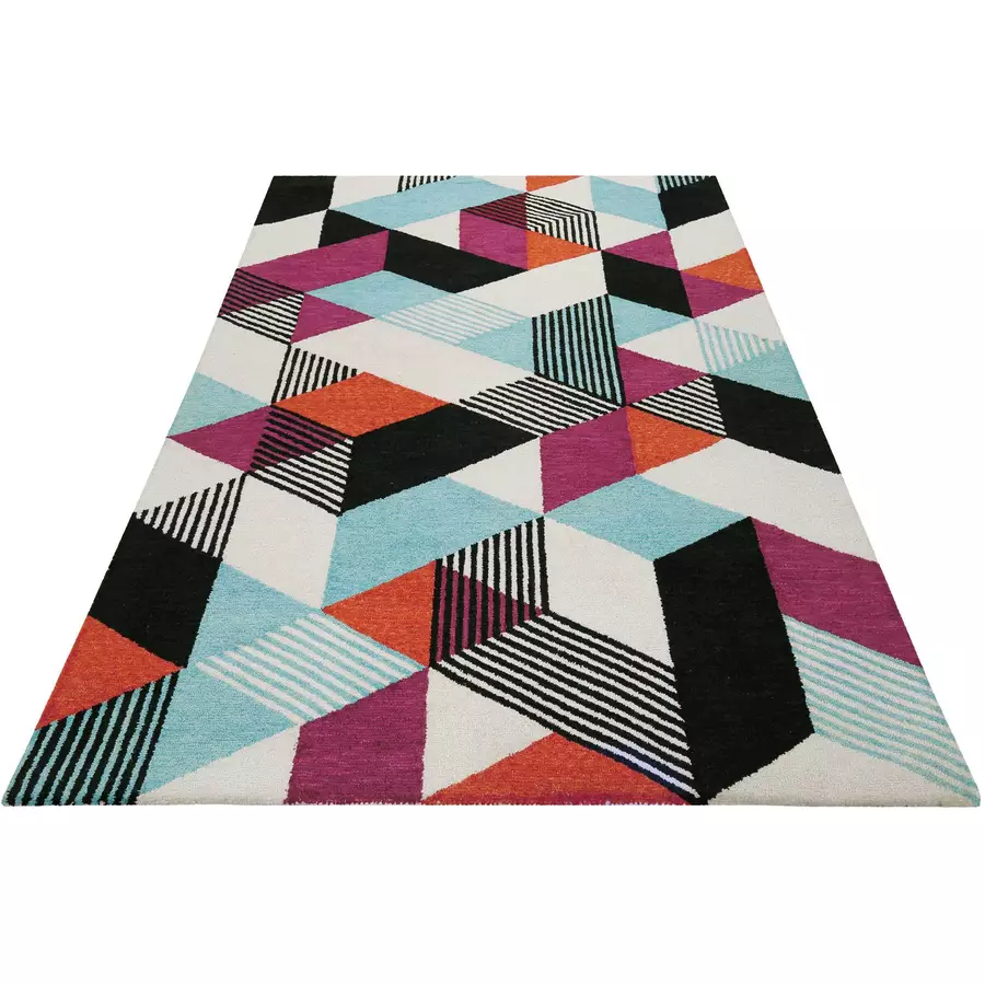 Esprit Kurzflorteppich Uptown bunt
