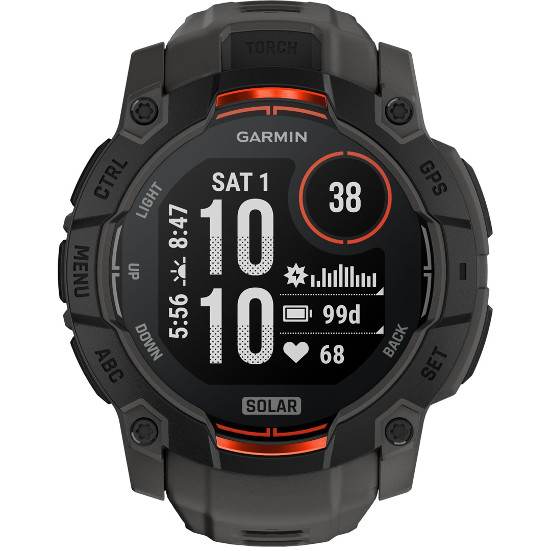 Garmin Instinct 3 – 50mm SOLAR Schwarz