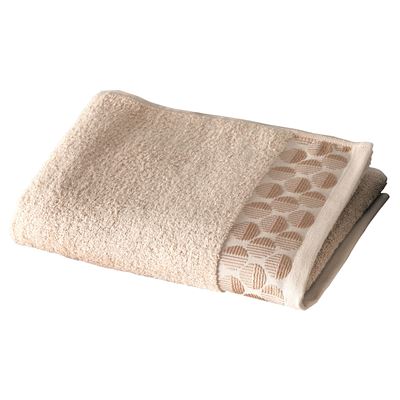 Linge de toilette liteau cercles - 450 g/m²