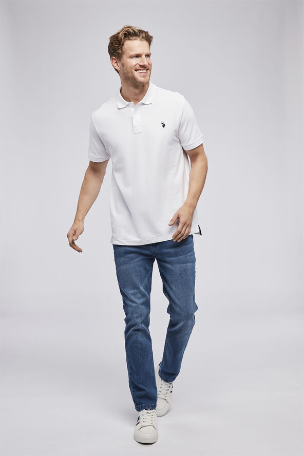 U.S. Polo Assn. USPA Polo Alfred Men 11-0601tcx white