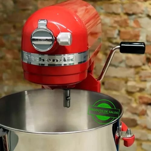 Batedeira Kitchenaid Pro 600 = Pro Line 127v Red Kec50