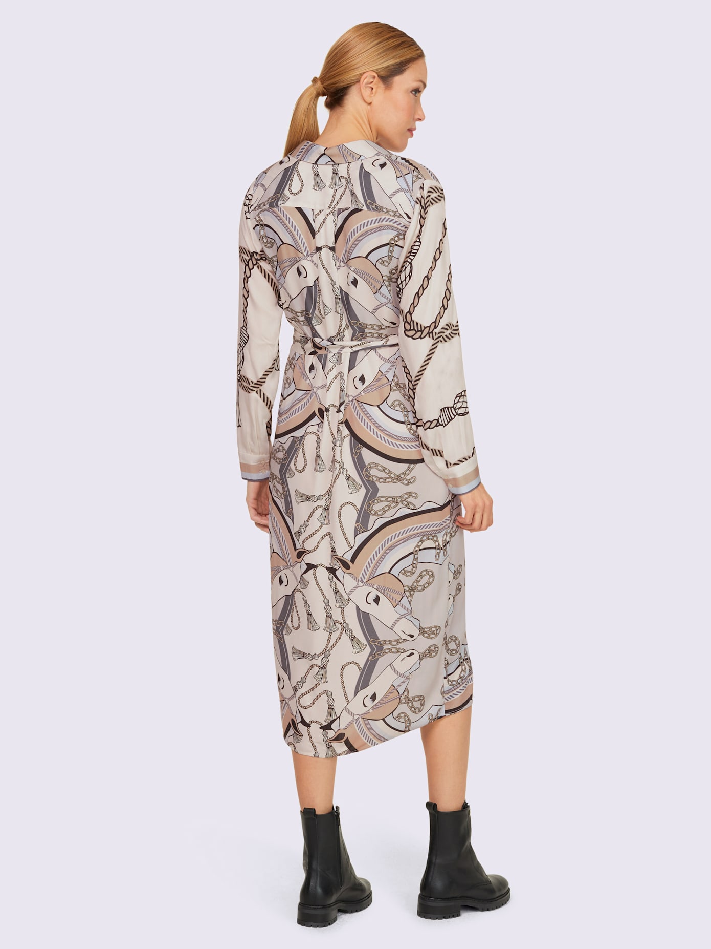 Robe imprimée qualité tissée