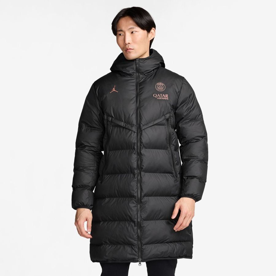 Paris Saint-Germain Manteau d'Hiver Storm-FIT Coupe-Vent Primaloft Strike - Noir/Rose