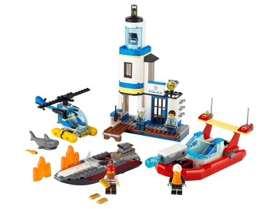 LEGO Kustpolitie en brandmissie (60308)