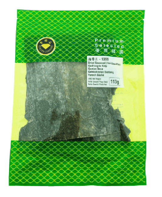 Golden Diamond Gedroogde Kelp  (Hoi Daai Pin) 113g