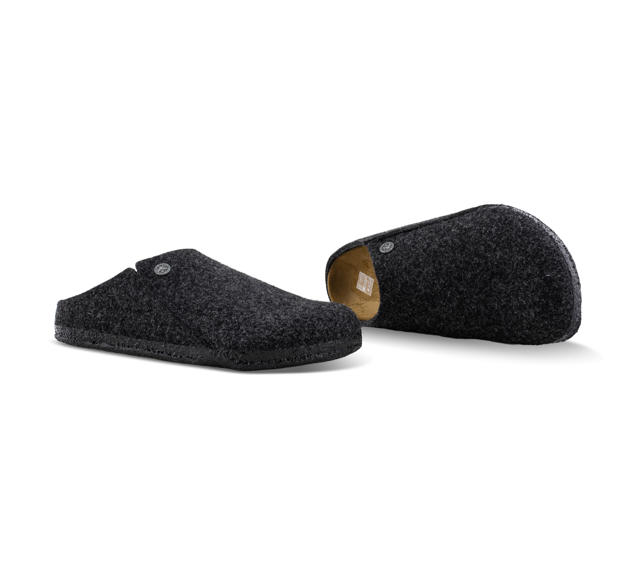 Birkenstock Zermatt - Geschlossene Hausschuhe grau