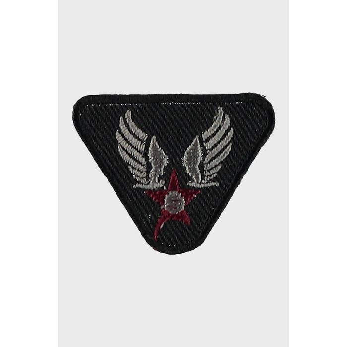 Atelier Veritas-Patch met driehoek logo 3x4cm