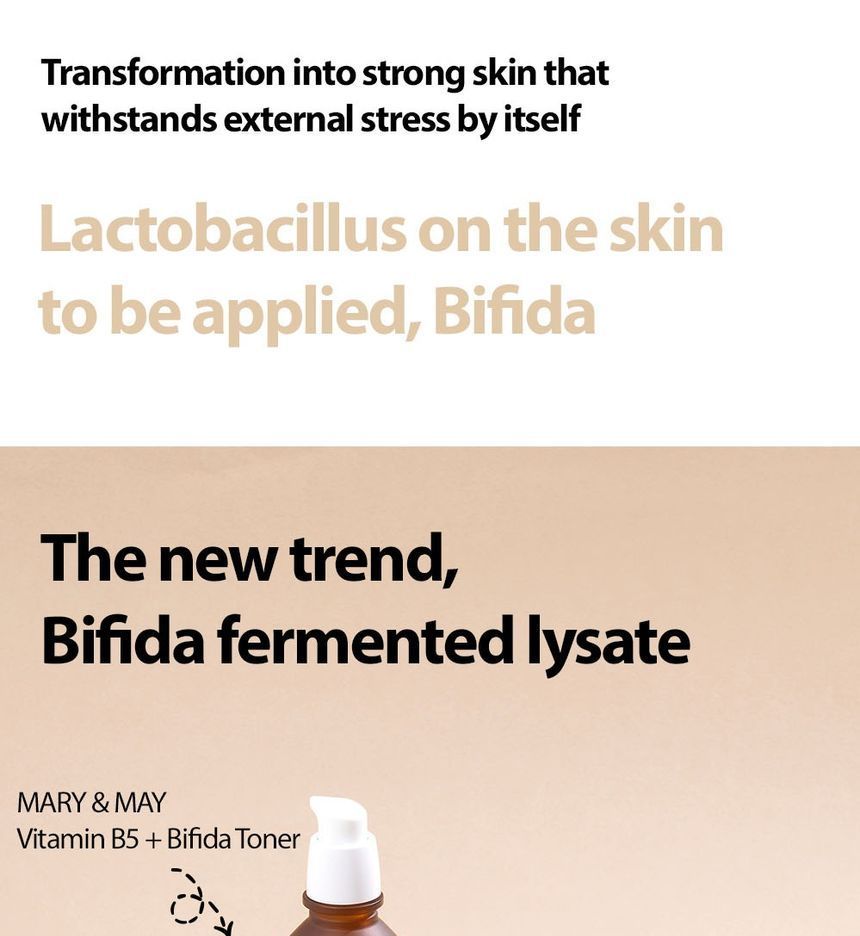 Mary&May - Vitamine B5 + Bifida Toner