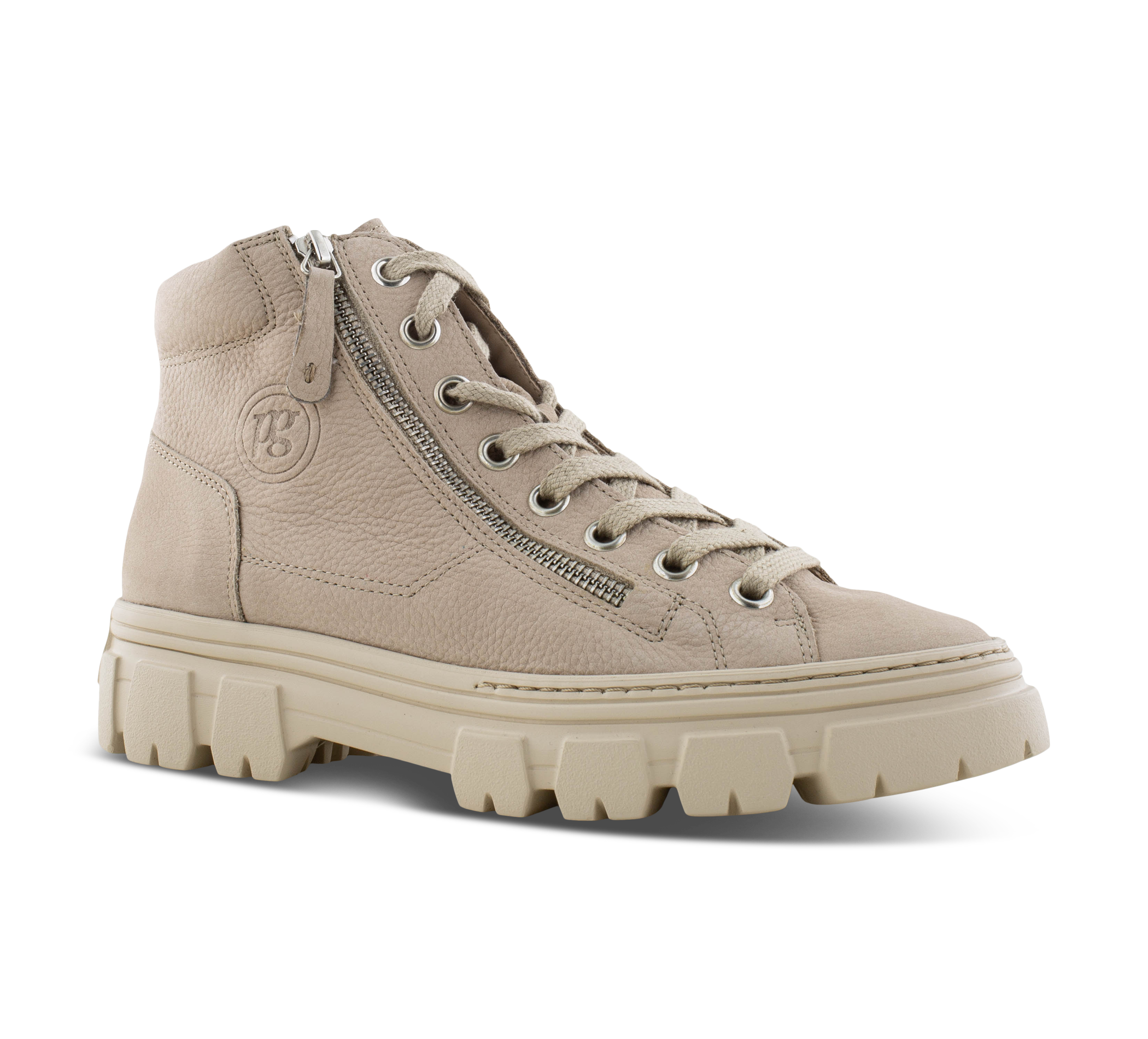 Paul Green 5210 - Schnürstiefel beige/taupe
