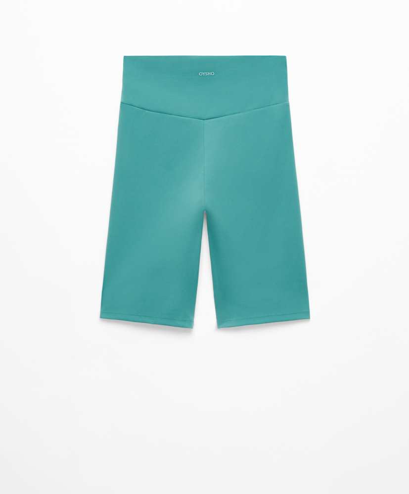 Calça legging de ciclismo Comfortlux de cintura alta, 25 cm
