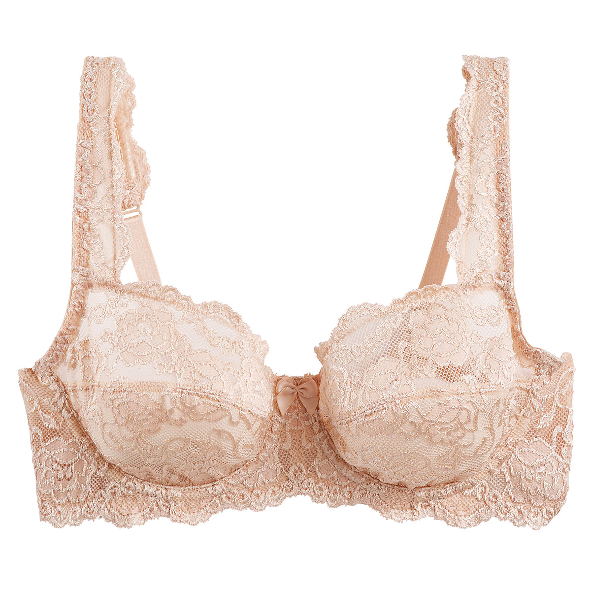 ANNE WEYBURN<br>Sutiã de renda fechada Anthea