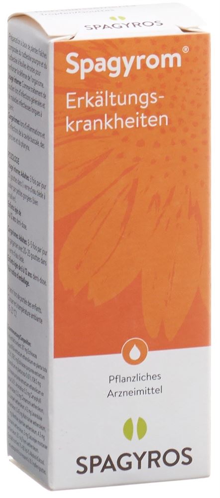 SPAGYROM Erkältungskrankheiten Tropfen Fl 50 ml