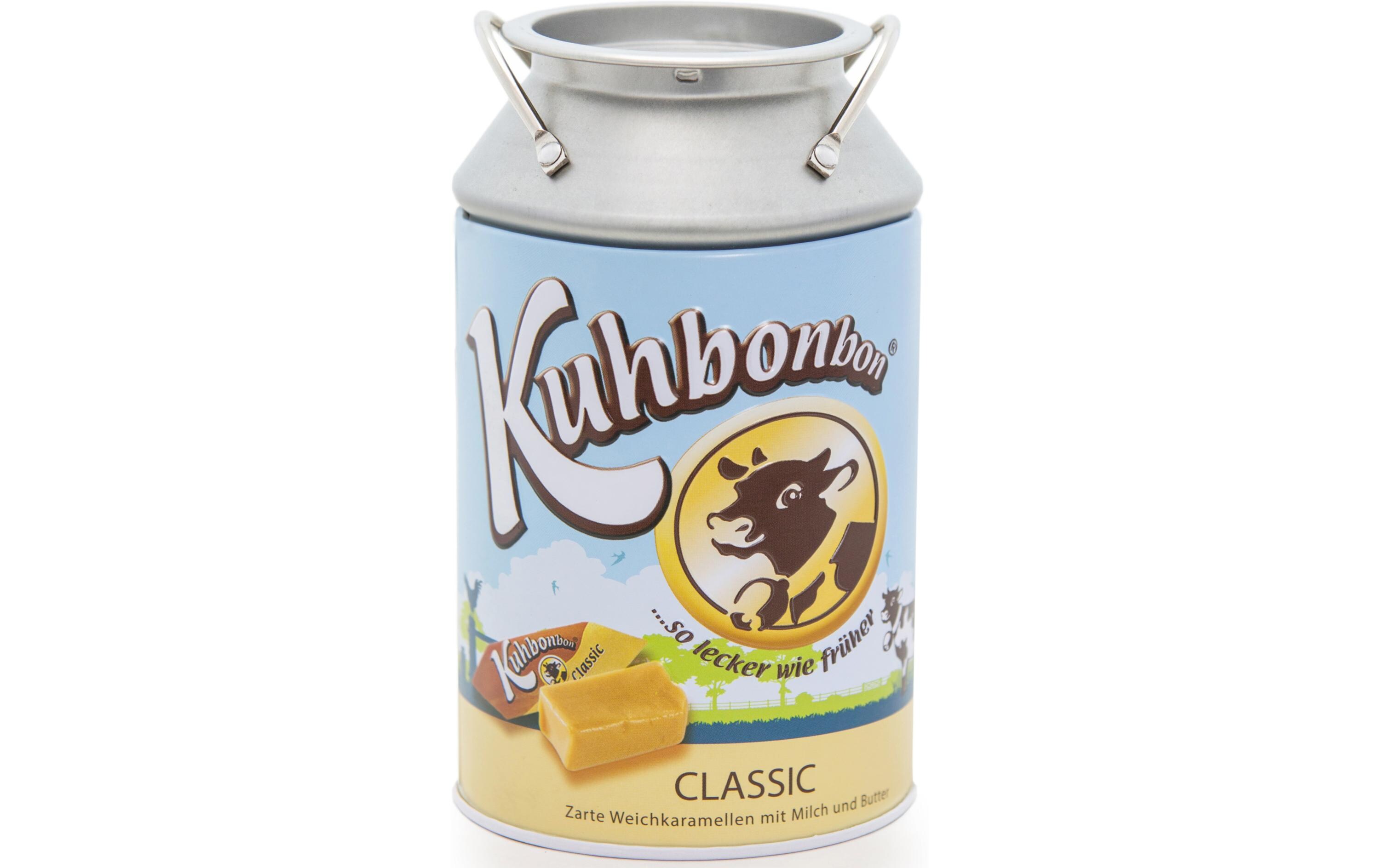 Classic Karamell Milchkanne 200 gCremiges Karamell zum Kauen im dekorativen Milchkannen-Design