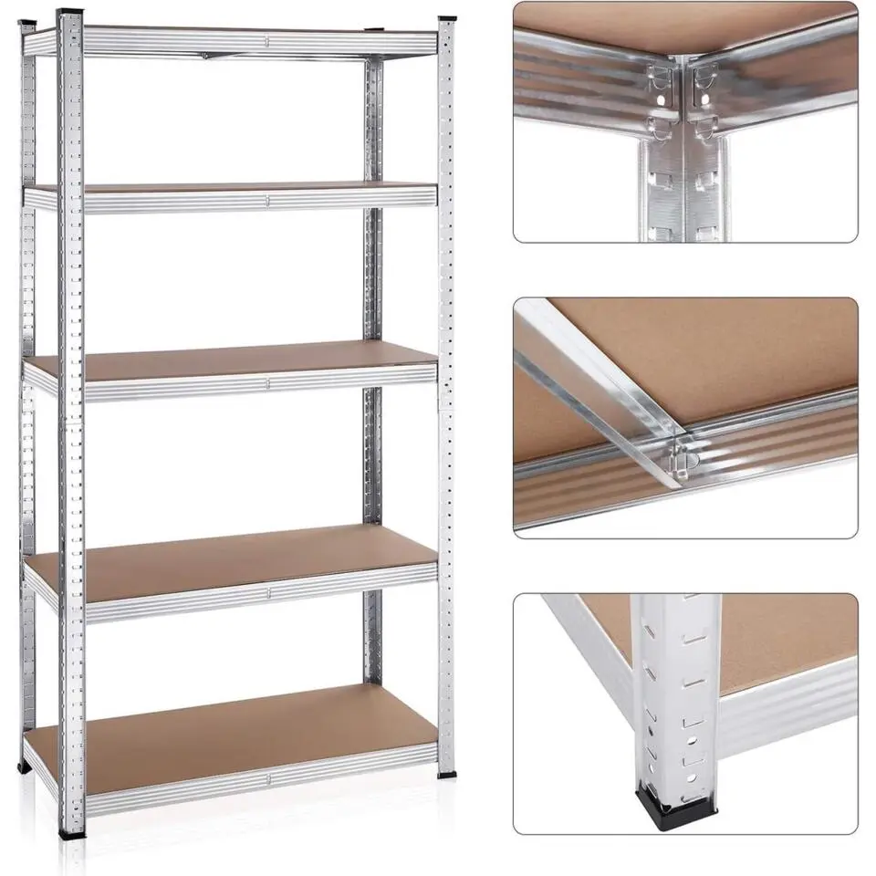 Bobbel Home Stellingkasten Set van 2 Zilver