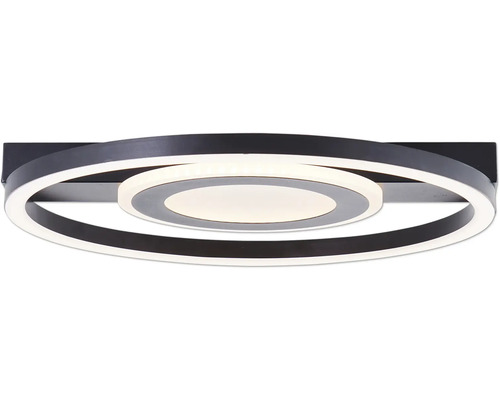LED plafondlamp 22 W 2900 lm 3000 KB 37 cm Maureen zwart