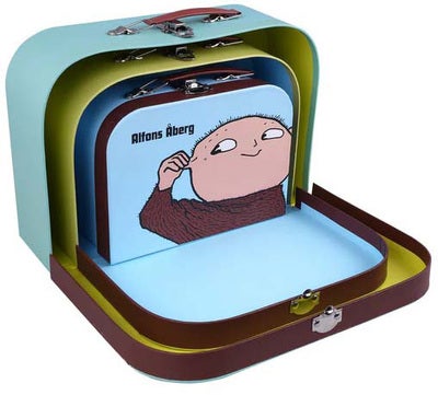 Barbo Toys Alfons Åberg Koffert Sett 3-Pack