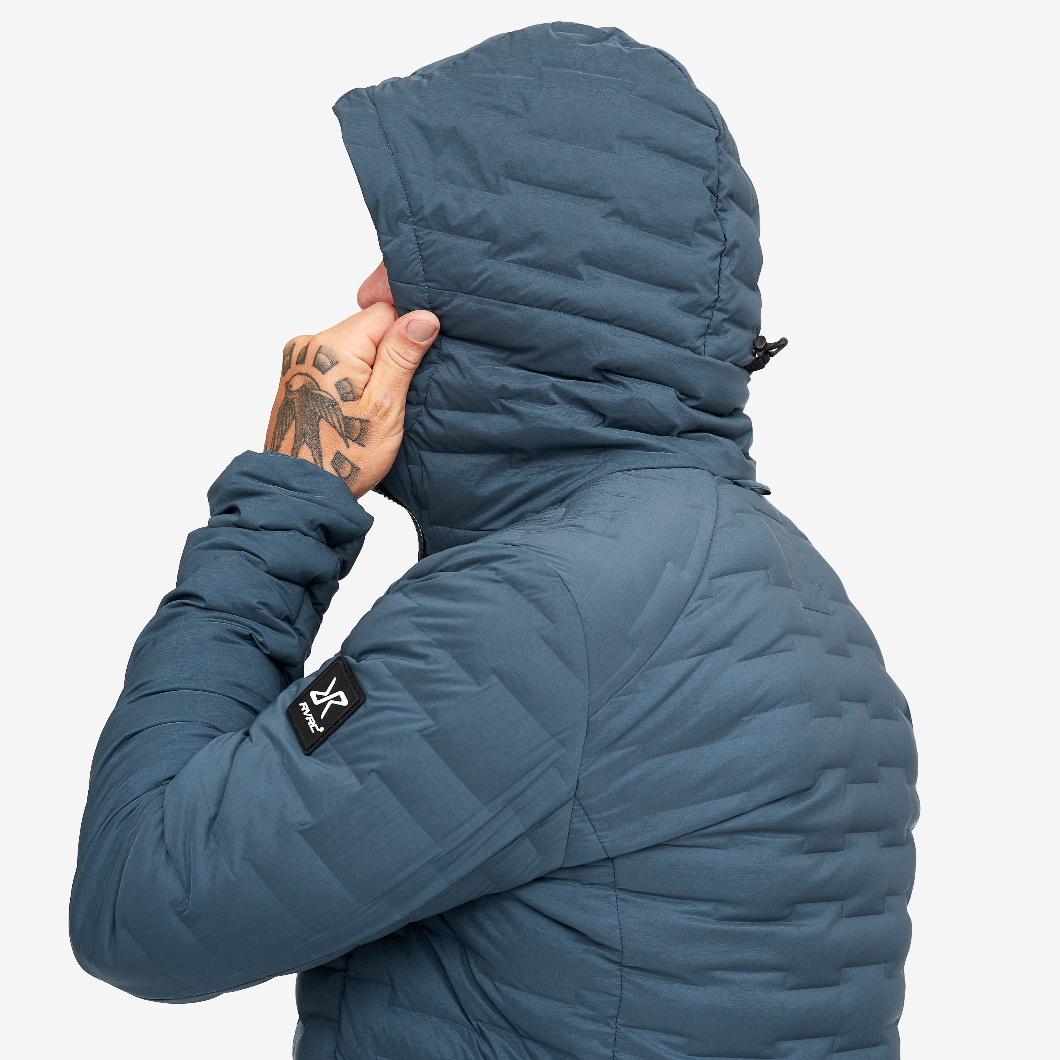 Flex Stretch Down Jacket Herre Moonlit Ocean
