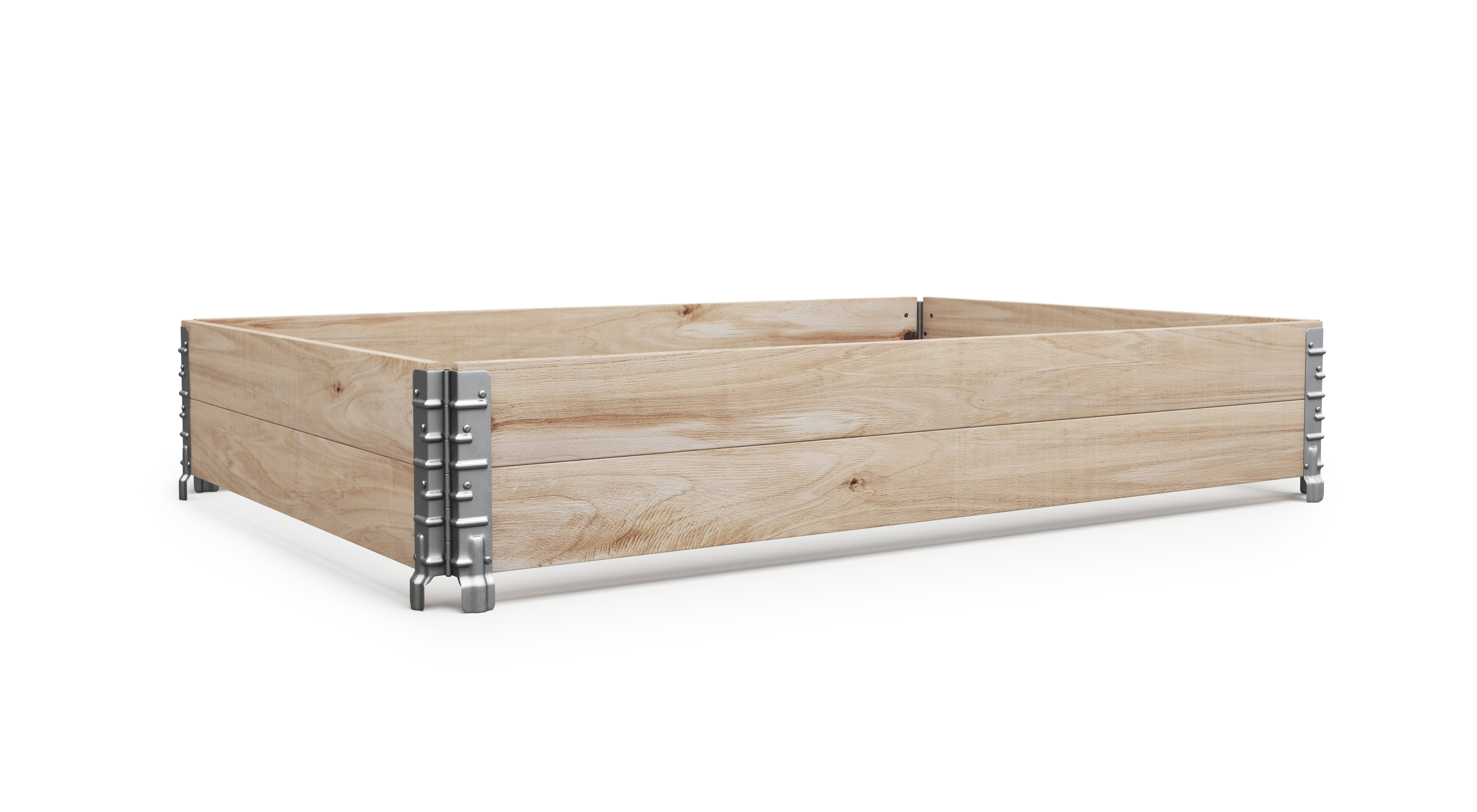 Faltrahmen für Hochbeet Holz 120 x 80 x 20 cm