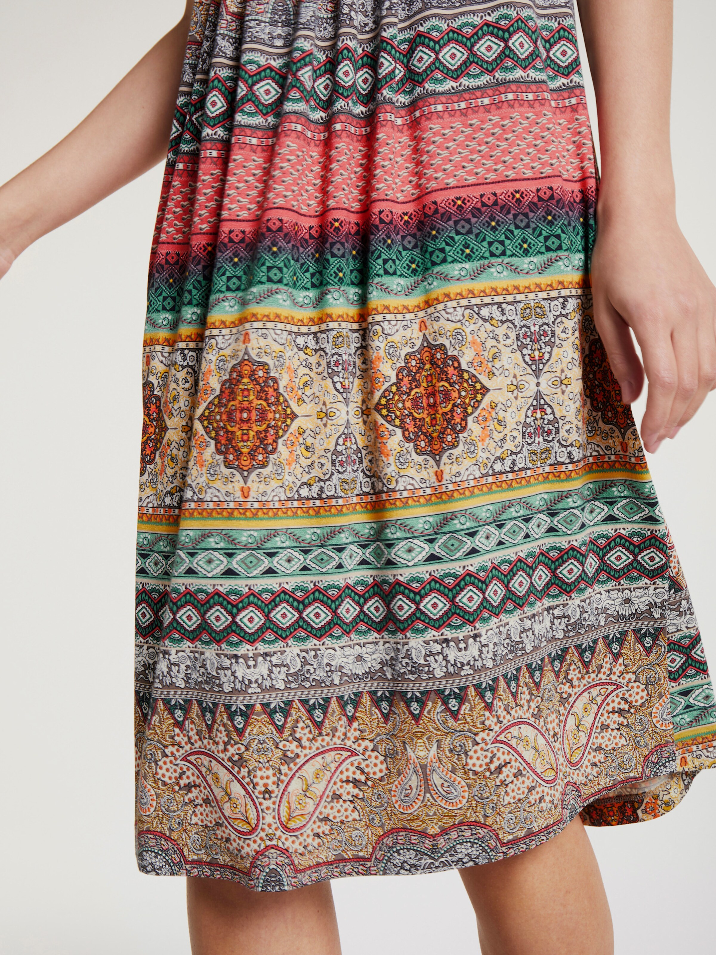 Druck-Kleid