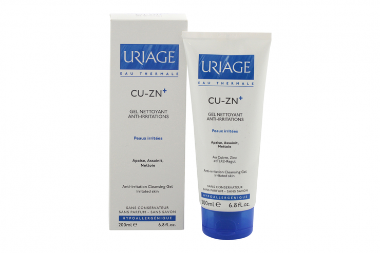 Cu-Zn+ gel nettoyant anti-irritations 200ml