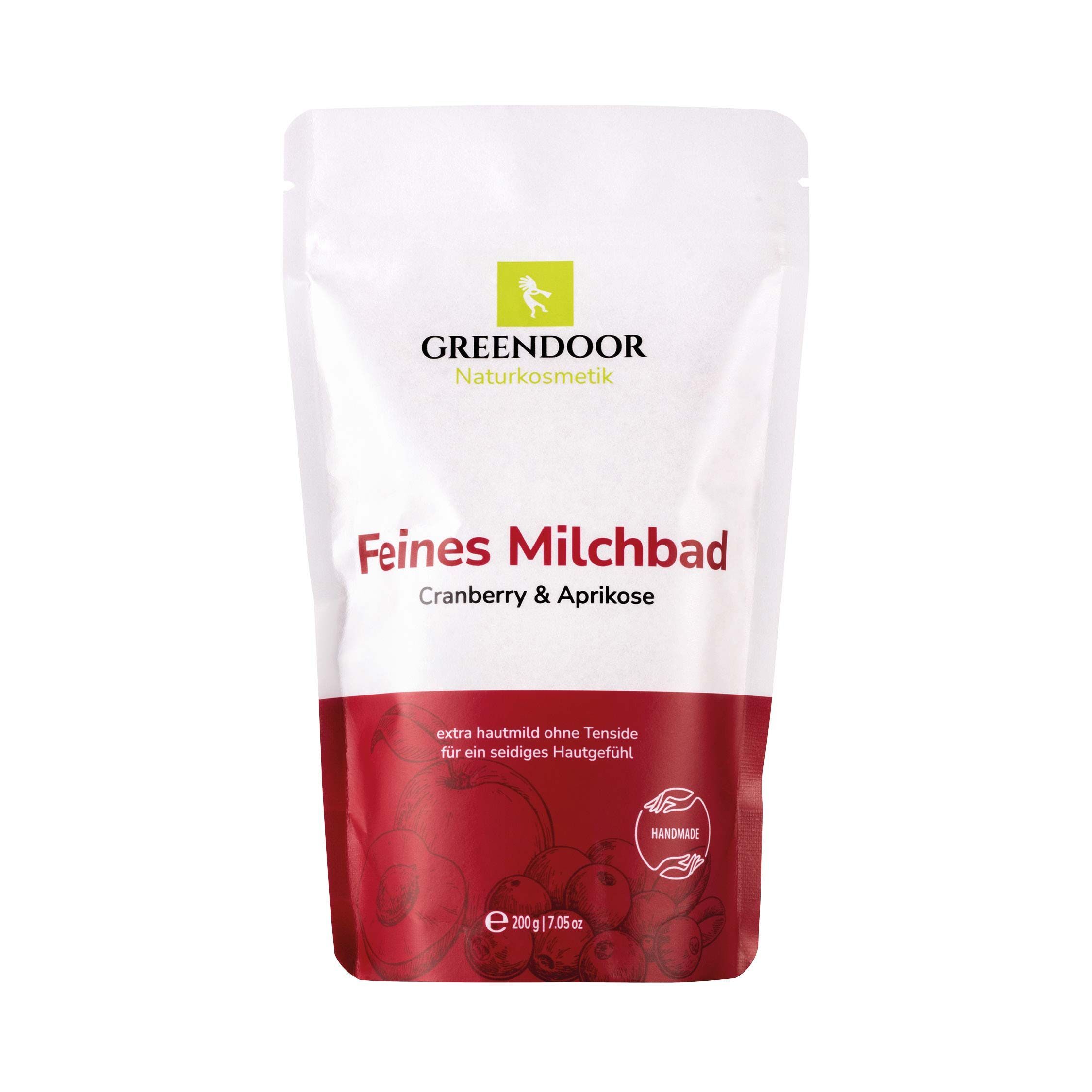 GREENDOOR Milchbad Aprikose Cranberry