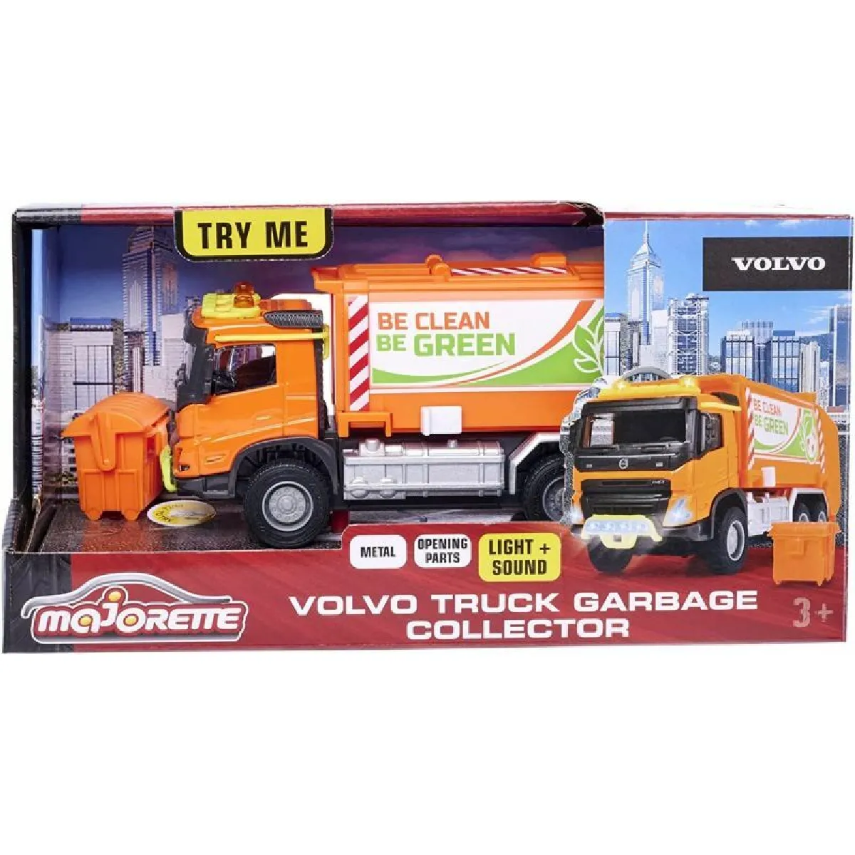 Simba Camion à ordures Volvo