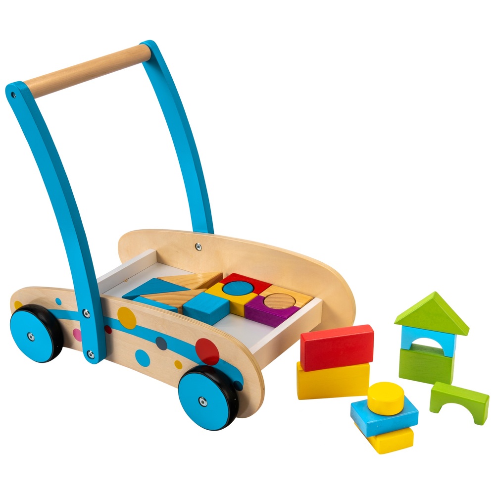 Eichhörnchen-Spielzeug-Lauflernhilfe aus Holz
