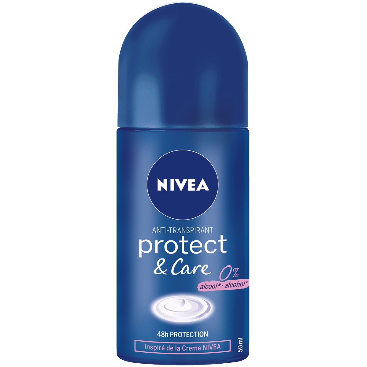 Déodorant bille anti-transpirant 48h - Protect & Care -50 ml