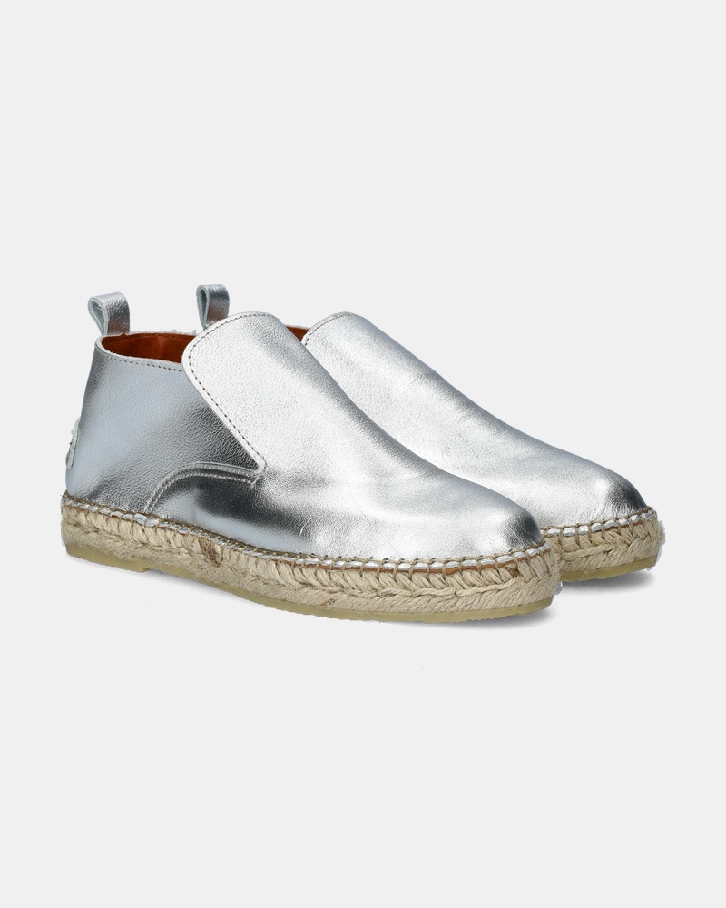Shabbies Amsterdam Elche Lofa Espadrilles  - zilver