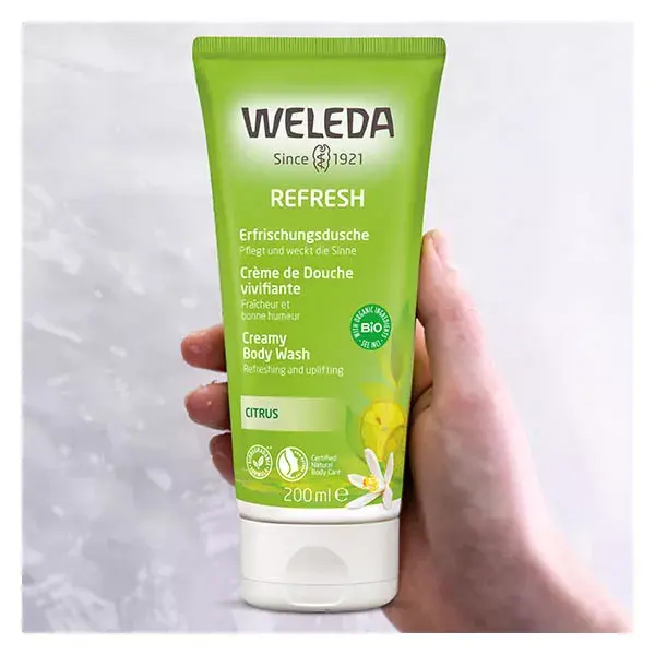 Creme de Banho Cítrico Weleda 200ml