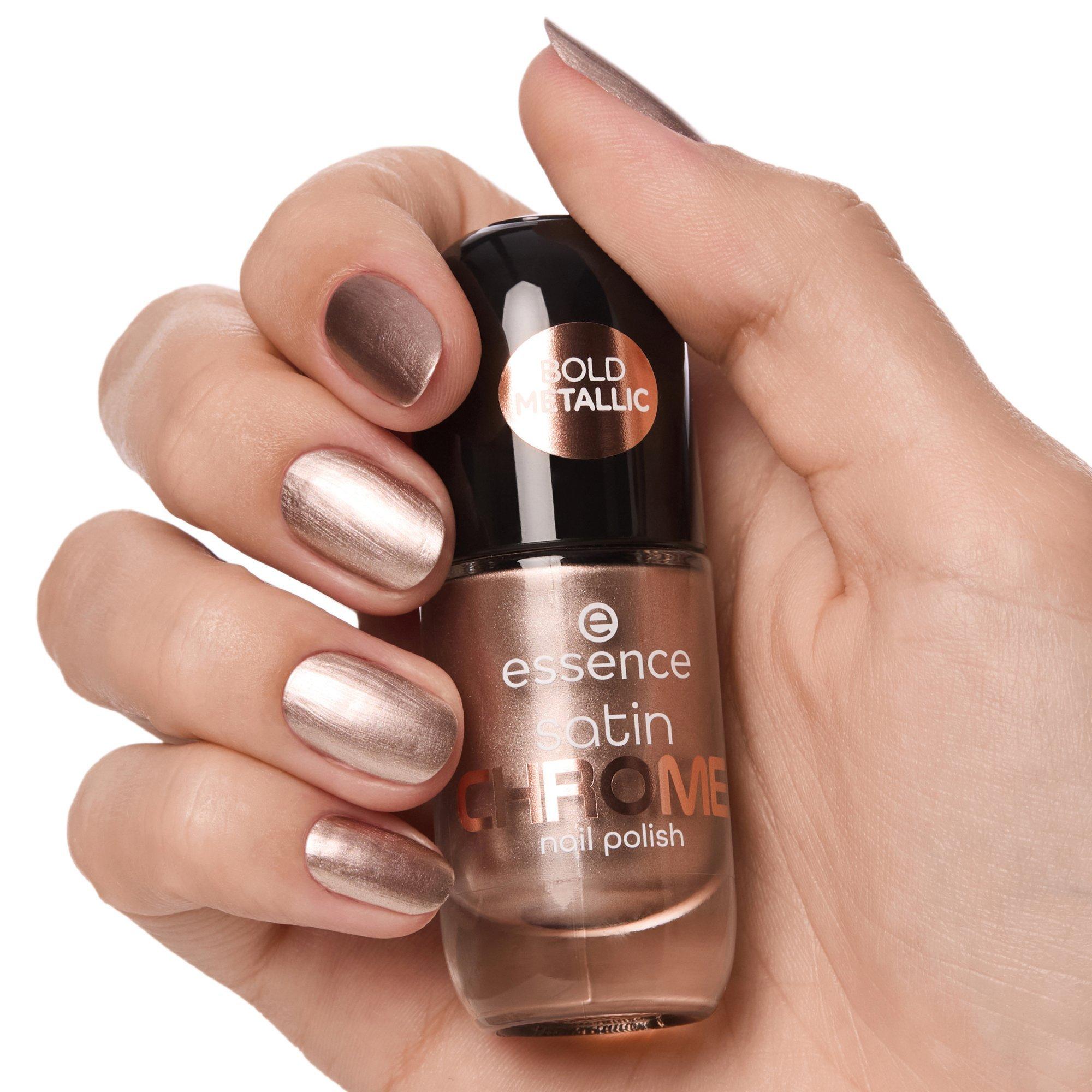 satin CHROME nail polish vernis à ongles