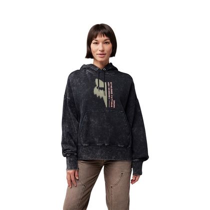 Sweat Fox THROTTLE OVERSIZED FEMME - Noir