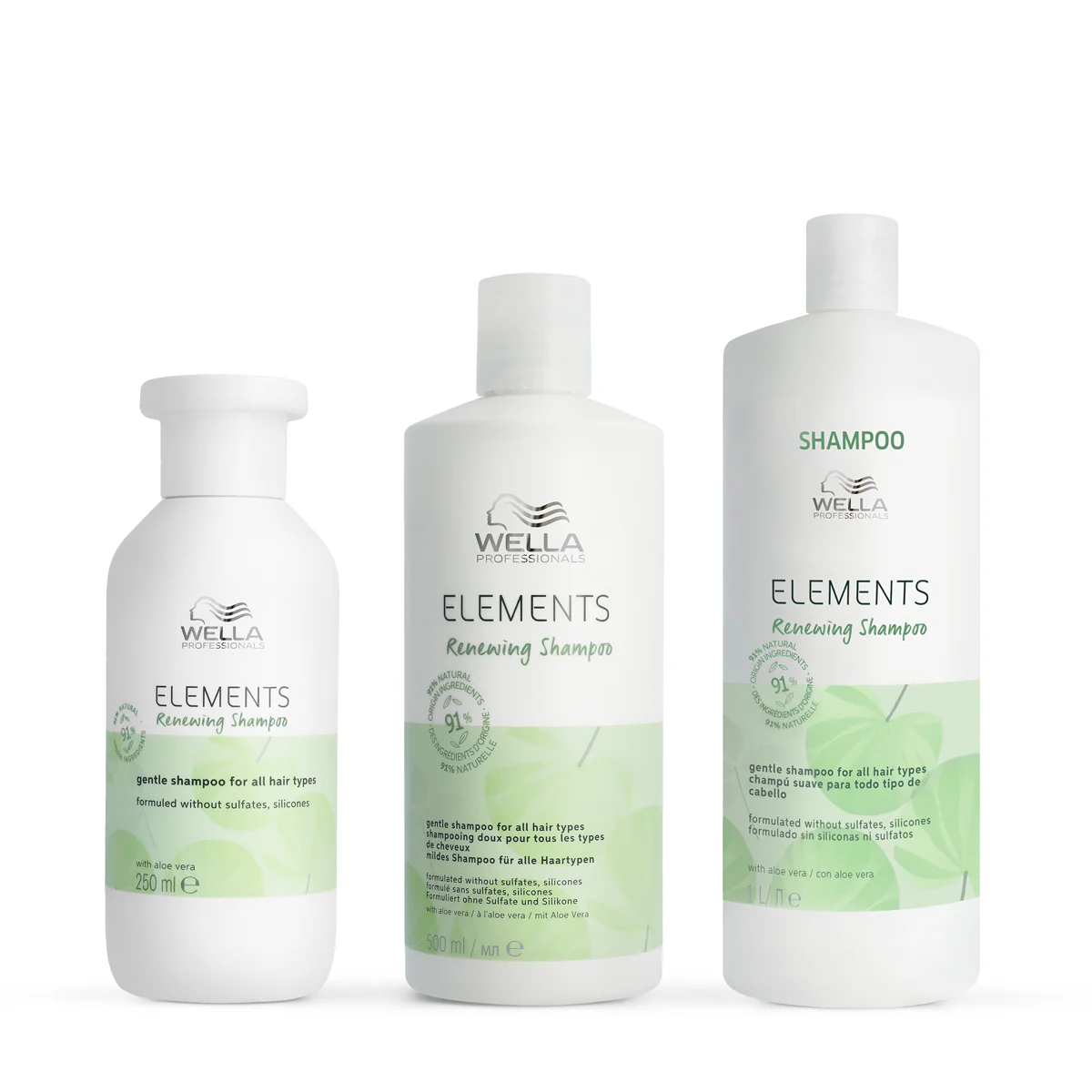 Shampoing Renewing Elements 2.0 30ml / 250ml / 500ml / 1000ml