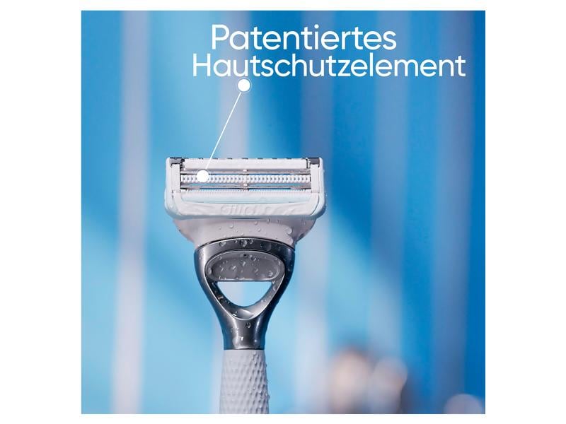 Gillette Venus Rasierset für den Intimbereich 4-teilig Rasur und Pflege aus der Satin Care Intim-Reihe