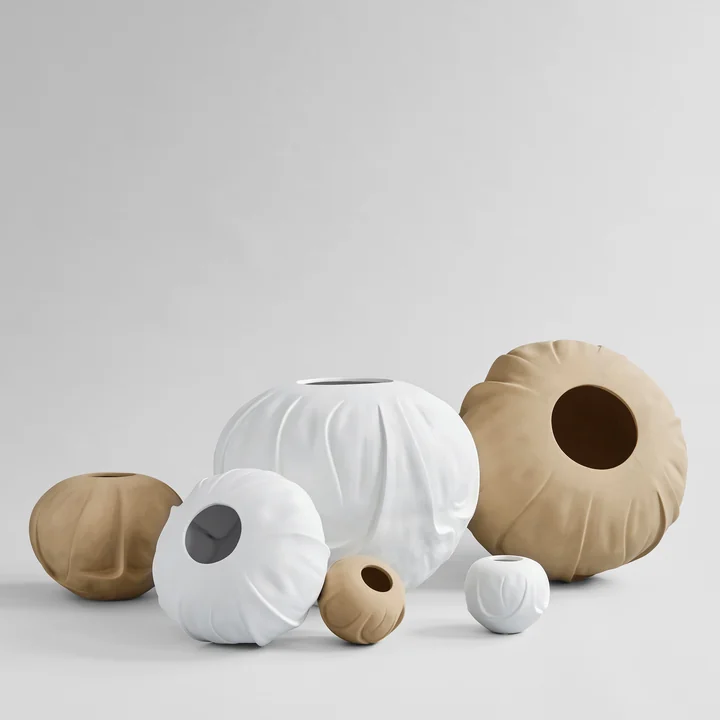 101 Copenhagen - Orimono Vase, Gross, sand
