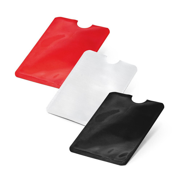 hi!dea 93333 - Porte-cartes en aluminium avec blocage RFID